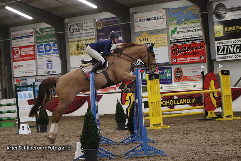 Indoor Hartje Drenthe 15-01-2023 110CM 2e Parcours