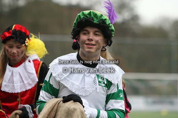 Sint en pieten op bezoek 