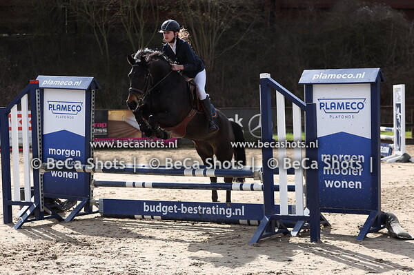 Zaterdag 27/3 pony's klasse B