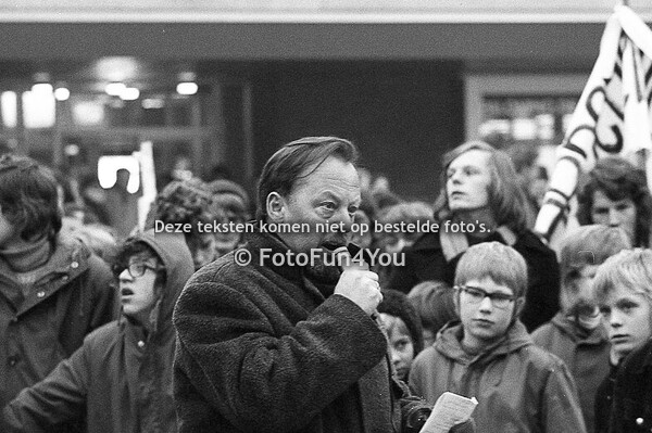 1973 Emmen Anti-Vietnamoorlog demonstratie