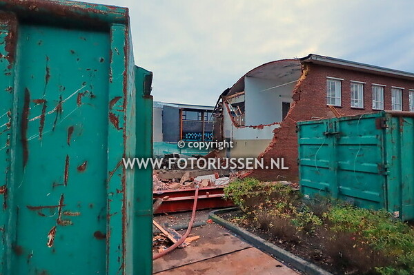 Sloop gymzaal Schoolstraat