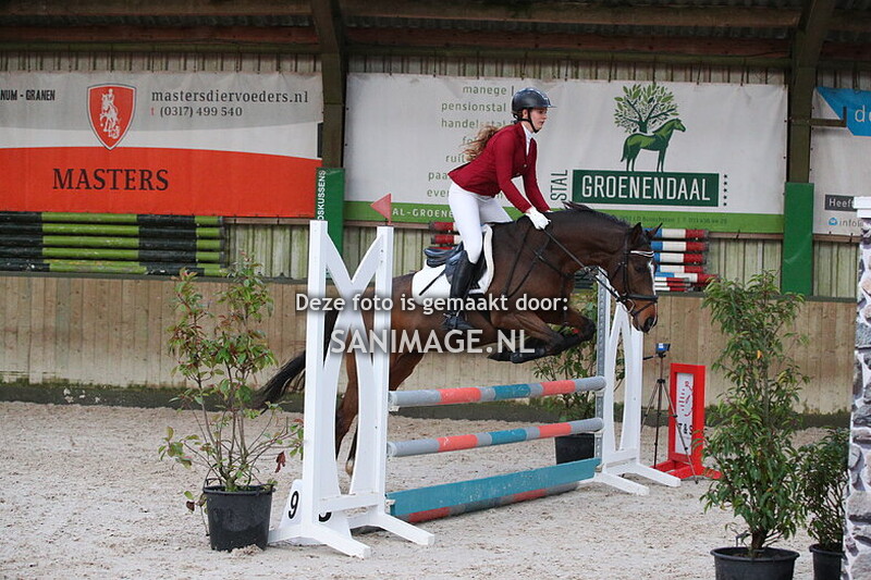 Stal Groenendaal Springen Pony's 24-11-2024 80 cm Stijl