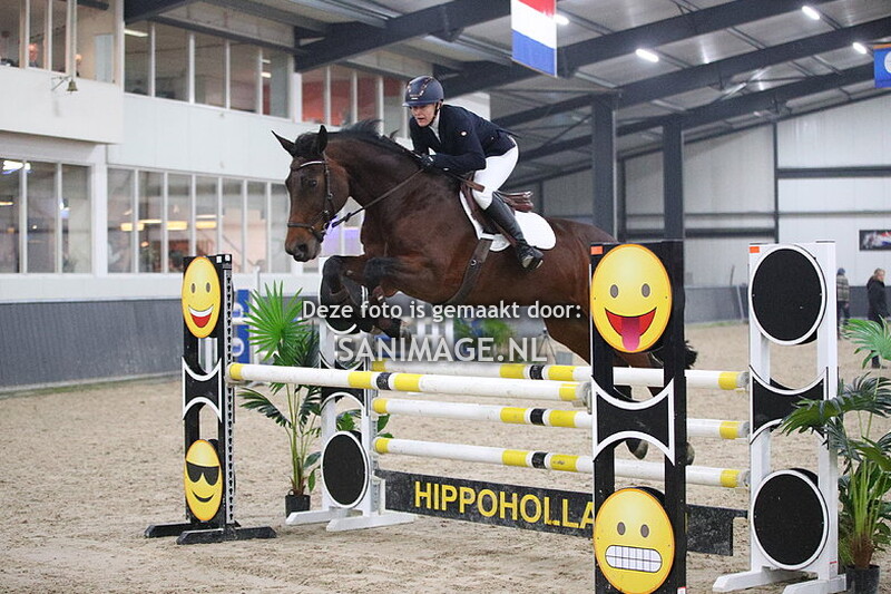 De Voornruiters de Meern Springen Paarden 02-12-2023 110 cm