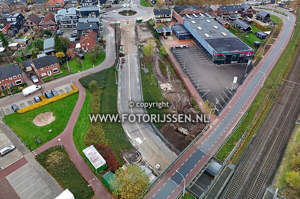 Werkzaamheden aan de tunnel bij Otje van Potje