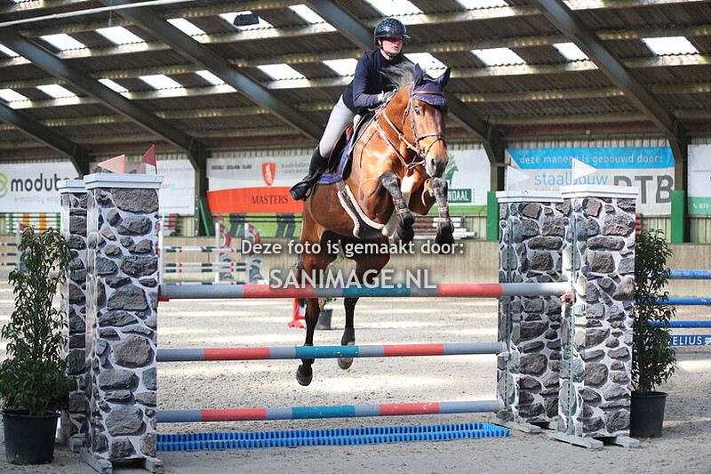 Stal Groenendaal Springen Paarden 04-03-2025 120 cm