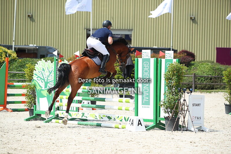 Stal Groenendaal Springen Paarden 12-07-2025 100 cm