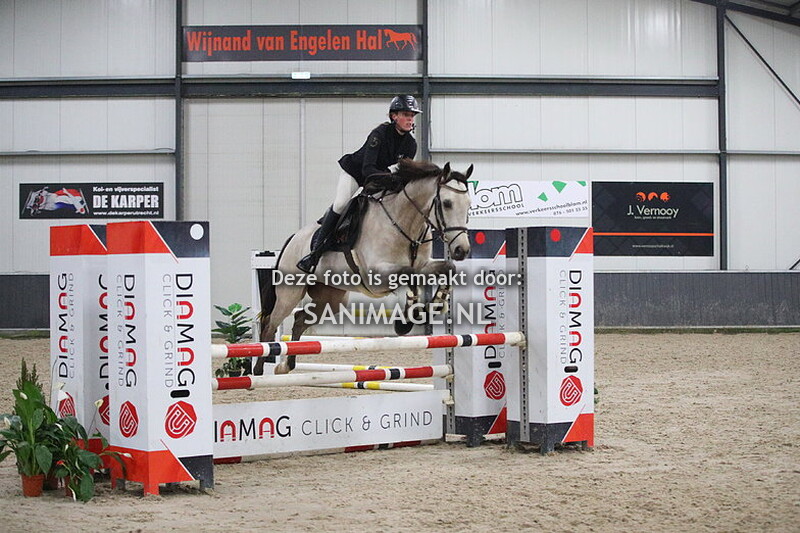 De Voornruiters de Meern Springen Paarden 19-01-2024 100 cm (avond)