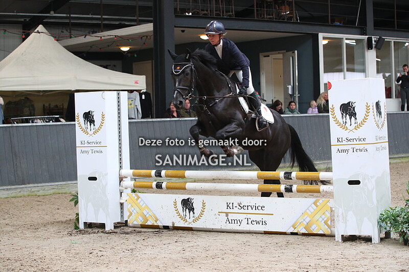 De Voornruiters De Meern Springen Paarden 12-10-2024 80 cm