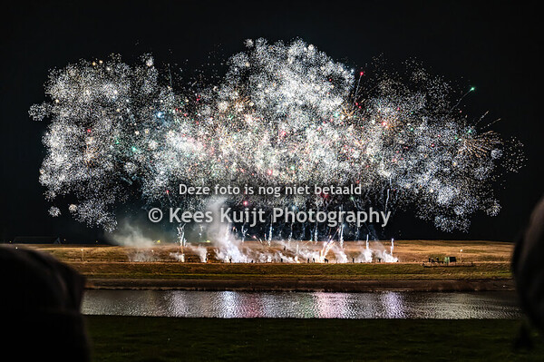 Vuurwerk show Pyrofreaks Katwijk