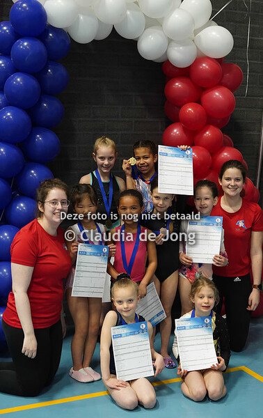 Diploma turnen 1 april ronde 2