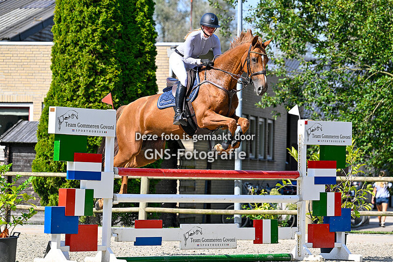 Springen Paarden RSC Breda zondag 10 september Klasse 110 - 115 cm.