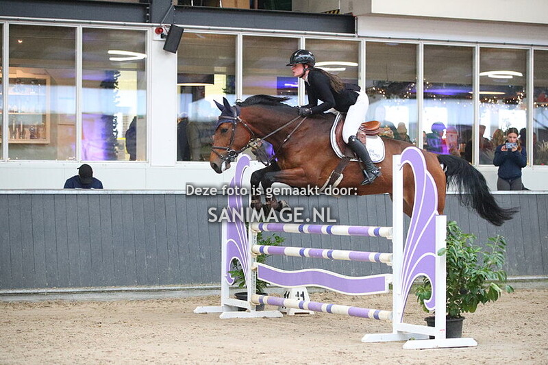 De Voornruiters springen paarden 17-01-2025 110 cm
