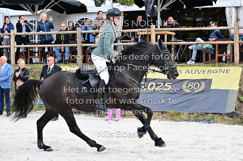 13 Springen Klasse 80 CM, Rijstijl met barrage
