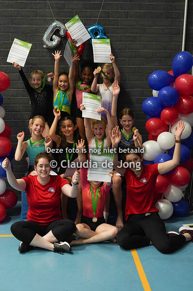 Diploma turnen 13 mei, ronde 1 