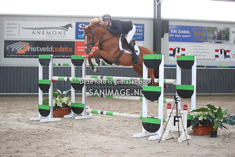 De Voornruiters De Meern Springen Paarden 20-01-2024 120 cm