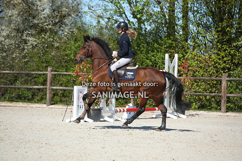 Stal Groenendaal Springen Pony's 06-04-2025 80-90 cm