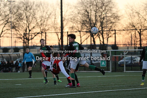 Feyenoord O13 - DHC O14 (7-0)