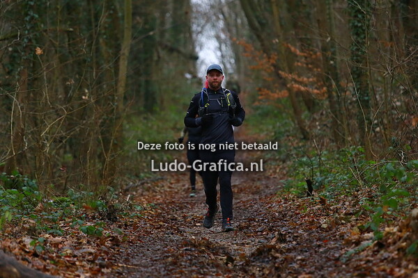 Afdaling 20/30km trail naar Eckelraderweg.