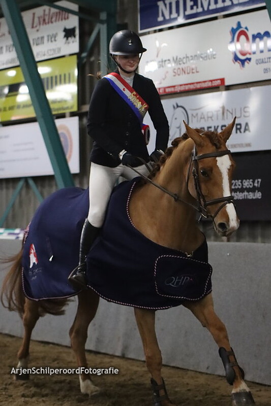 Friese Indoor Kampioenschappen 18-02-2023 Prijsuitreiking 100cm