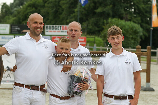 Beste voorbreng team 