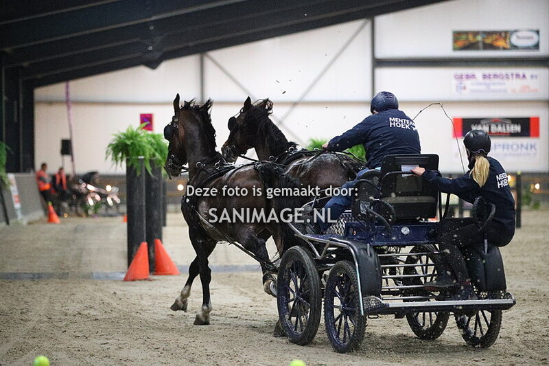 De Voornruiters De Meern Menmarathon 04-10-2024 Paarden 2-span 20.45 uur