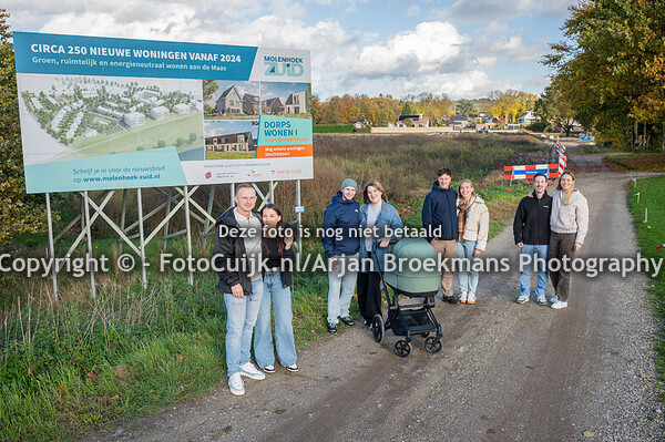 Nieuwe bewoners Molenhoek-Zuid