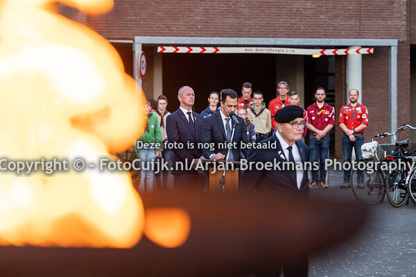 Nationale dodenherdenking in Cuijk