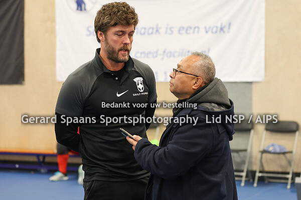 Zaalvoetbal VNS United v OS Lusitanos Daily Paper 24-nov-2023