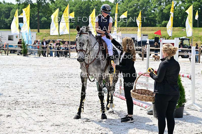 14 Springen Klasse 90 CM, Rijstijl met barrage