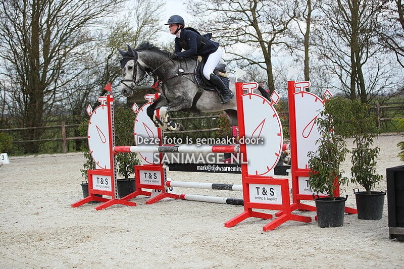 Stal Groenendaal springen paarden 23-03-2025 100 cm