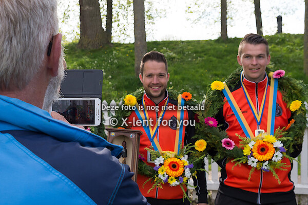 Heren Hoofdklasse Door elkaar loten Franeker 6 mei 2017