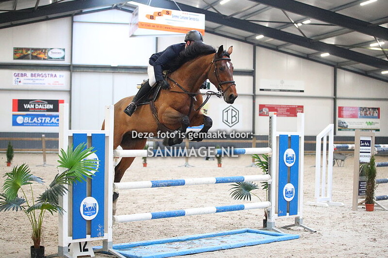 De Voornruiters De Meern Springen Paarden 17-03-2023 1.30 m