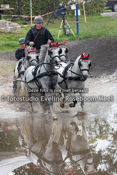 NK mennen Exloo 17-9-2023 - 2 en 4SPAN PONY-L