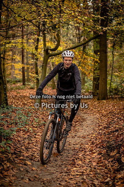 Afdaling Kombochten voor eethuis de Kaleberg