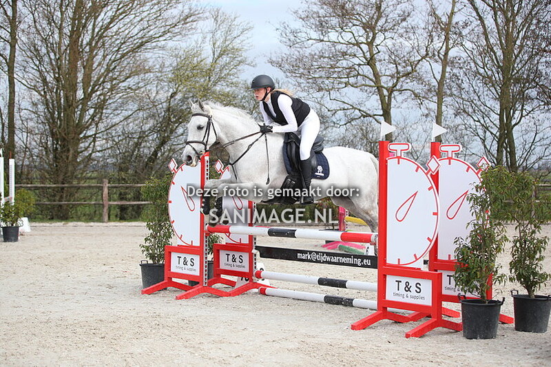 Stal Groenendaal springen paarden 23-03-2025 80/90 cm