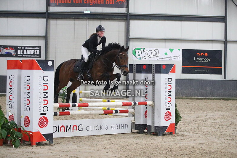 De Voornruiters De Meern Springen Paarden 19-01-2024 90 cm