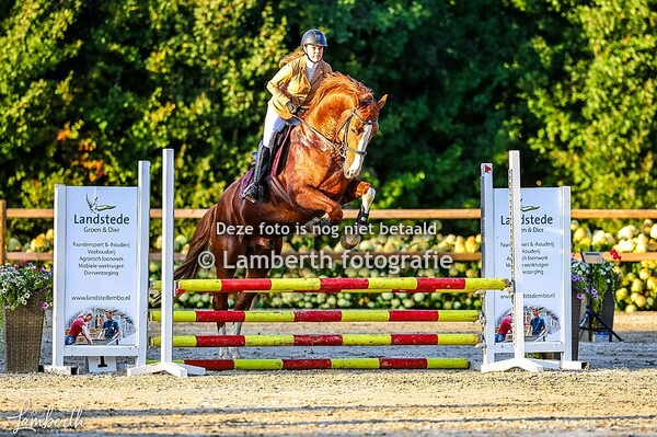 2025-08-21 Paarden springwedstrijd 0.70 tot 1.00m van 19.00 tot 20.15 