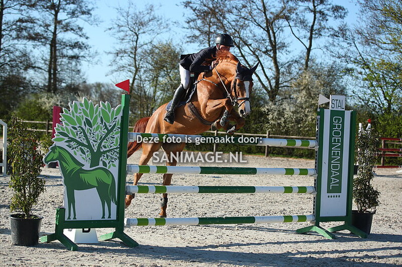Stal Groenendaal Springen Paarden 05-04-2025 130/135 cm