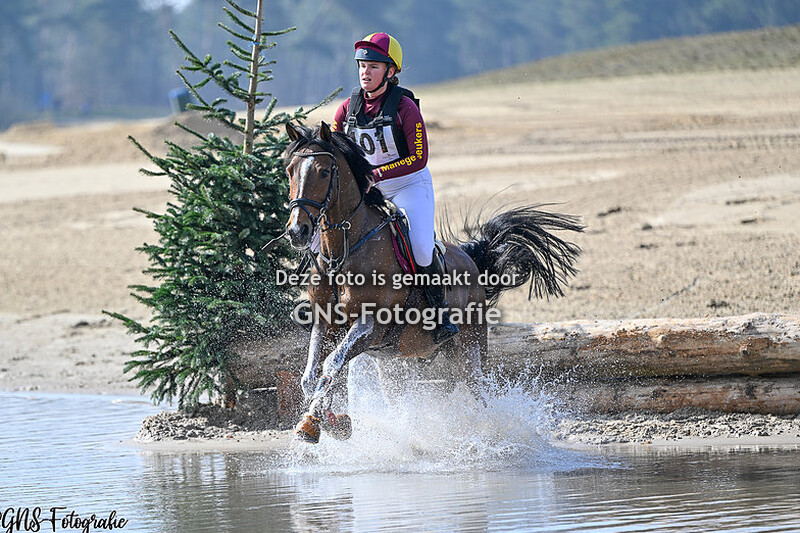 SGW Alphen-Chaam Cross Pony's Klasse M zondag 19 maart 2023