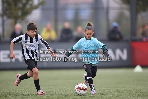Feyenoord O8-1 - Zwaluwen O9-1