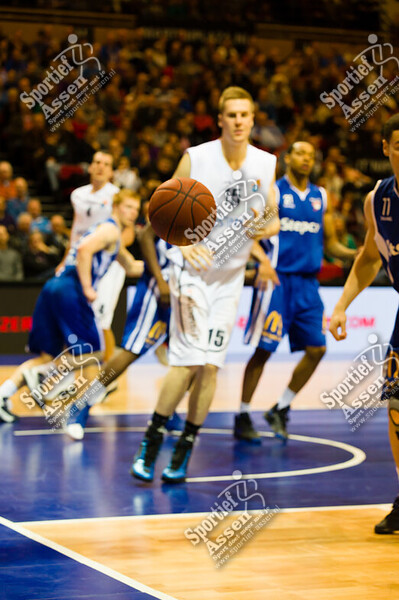 GasTerra Flames vs Stepco BSW 27 januari 2013