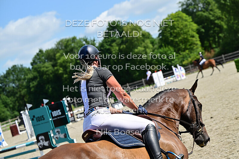 4 Paarden oefenspringen 80-90cm