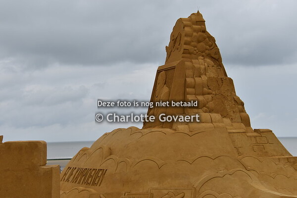 Zandsculptuur Middelkerke 2021