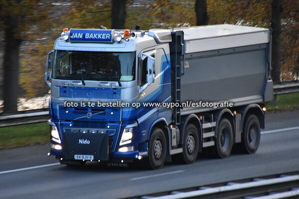 5-11-2025 Truckspotting Drachten A7 Fietsbrug