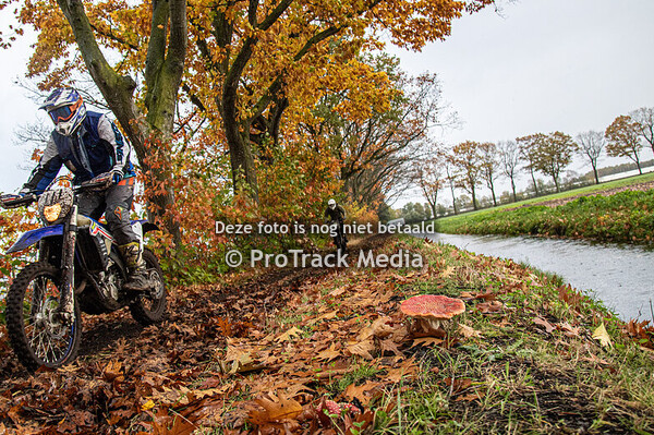 Blauwe Spatborden Offroad Handel