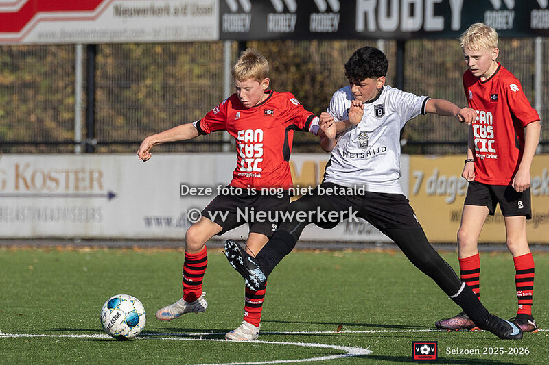 2025-11-08: Nieuwerkerk JO13-1 - Blijdorp JO13-1 (4-2)