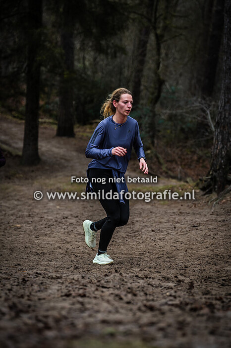 12.15 - 12.30 1km voor finish Drenthe Trailrun 2025