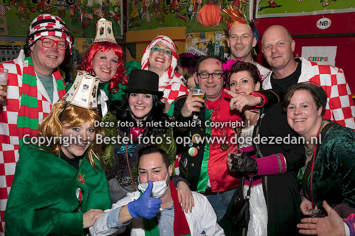 Maandagavond carnaval in Oosterhout, 12 februari 2018