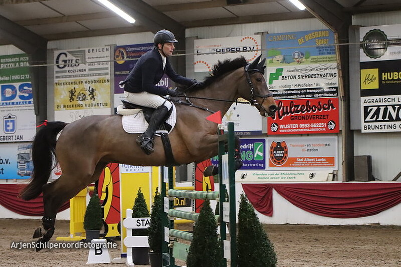 Indoor Hartje Drenthe 15-01-2023 110CM 1e Parcours