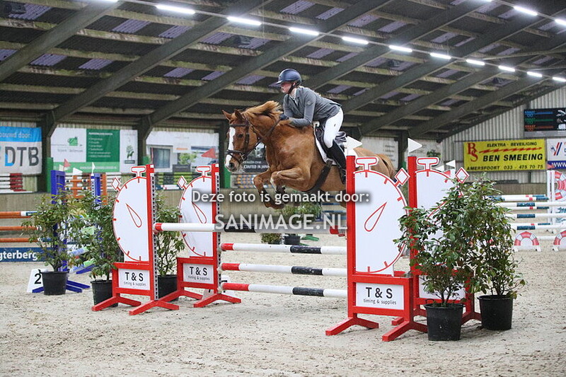 Stal Groenendaal springen paarden 12-01-2025 110 cm